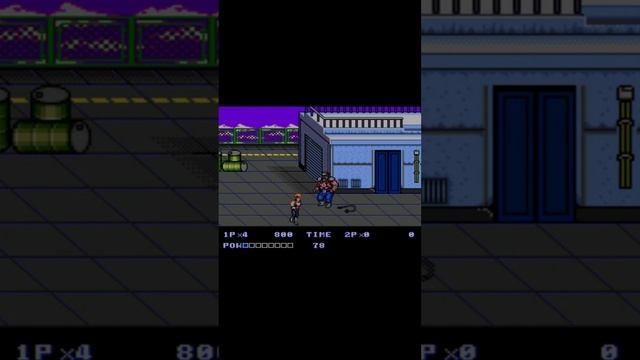 Босс 1 "Бычара" Double Dragon II: The Revenge (Sega Mega Drive / Genesis)