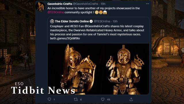 ESO Weekly News Episode 3; Medium Weaving, Master Writ Recipes, Quake Con news and more. смотреть онлайн