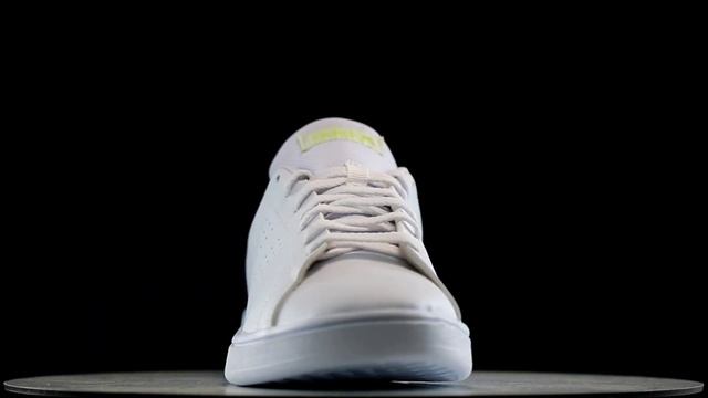Tênis Adidas Advantage Base Branco e Verde Limão смотреть онлайн