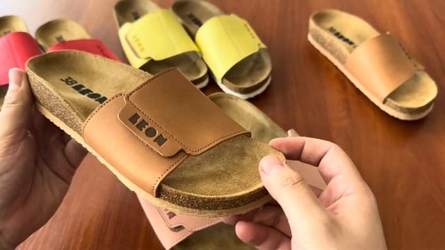 Ортопедичні шльопанці на липучці  Відеоогляд