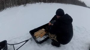 Рыбалка в Новогодние каникулы с сыном Денисом!