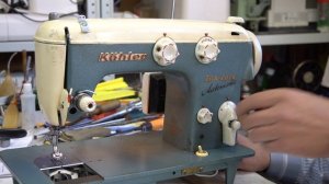 Швейная машина Kohler Zick-Zack Automatic класс 51-2 - Обзор и ремонт