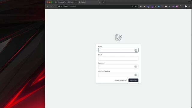 003. Laravel Breeze Setup