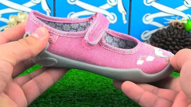 Детские текстильные тапочки Befado Blanca 114x330. Видео обзор от STEPIKO смотреть онлайн