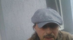 светлосерая, кепка хулиганка HU3.