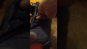 Урок по шнуровки ботинка