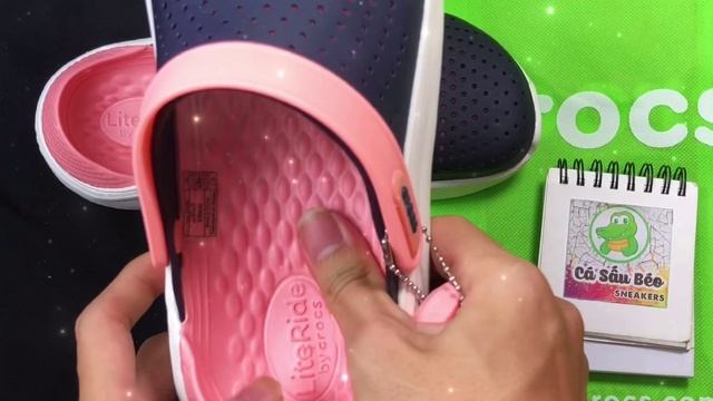 Dép Crocs literide màu Hồng Navy смотреть онлайн