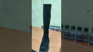 Как избавиться от седого ворса на замшевой обуви