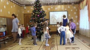 Песня "Белый снег, белёшенький" в исполнении детей средней группы №6