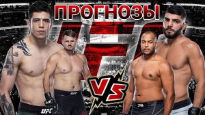 Брэндон Морено vs Амир Альбази Прогноз на UFC | Александр Романов vs Родриго Насименто Прогноз