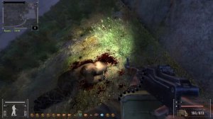 STALKER: Упавшая звезда. Честь наёмника. Часть 11. Начало Эпизода I. Янтарь-буфер и встреча с долго