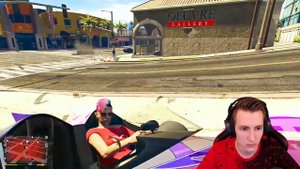 Я ВЫГНАЛ ЕГО ИЗ МАШИНЫ В ВОЗДУХЕ! ТРОЛЛИНГ В ГТА 5 ОНЛАЙН (GTA 5 ONLINE)