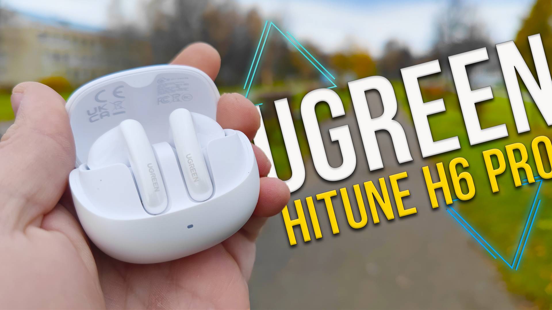 Убийцы AirPods 4 за 3000 р. Наушники UGREEN HiTune H6 Pro с LDAC,  Шумодавом и Режимом Прозрачности