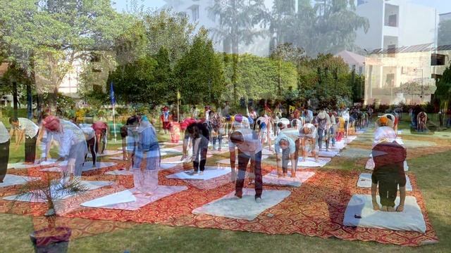 International Yoga Day Celebration at Guru Kashi University Talwandi Sabo Punjab on 21 June 2021