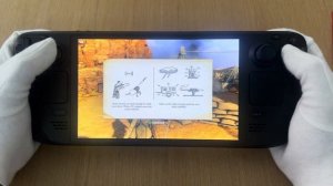 Sniper elite 3 steam deck OLED gameplay 60fps high settings