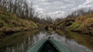 Сплав 5км в Сафоновском районе. Речка Вопец ➡ Днепр.⛴