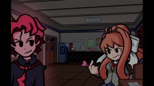 FNF Drowning but its a Monika and Spirit Cover