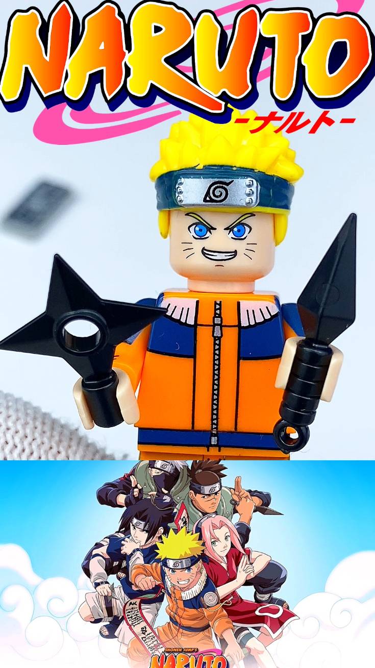 Неофициальная ЛЕГО Минифигурка Наруто #shorts #lego #naruto #anime