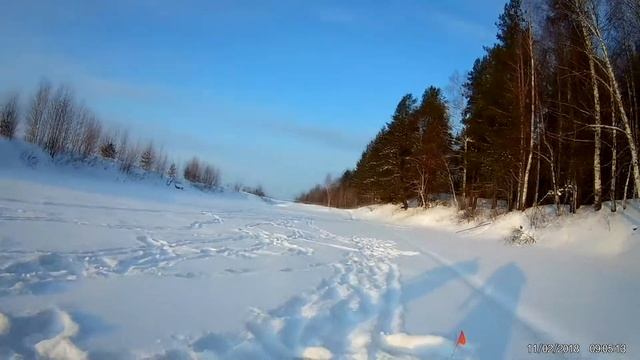 Рыбалка на жерлицы 11.02.2018