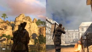 Sniper Elite V2 Remastered VS Sniper Elite 3   Comparison  2014 vs 2019