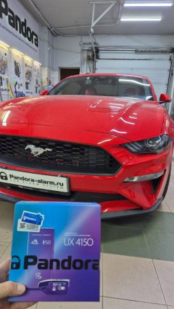 Ford MUSTANG Установка Pandora UX 4510