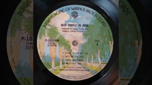 DEEP PURPLE. IN ROCK. Side 2. Vinyl.