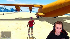 ЗАПЕР ИХ В САМОЛЕТЕ! *СБРОСИЛ В ЦЕНТРЕ ОКЕАНА!* ТРОЛЛИНГ В ГТА 5 ОНЛАЙН (GTA 5 ONLINE)