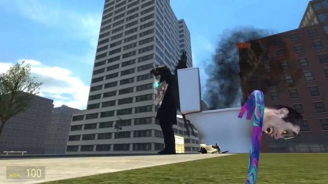 NEW HOT TV WOMAN set up an ambush for SKIBIDI TOILET, NEW FIGHT In Garry's Mod!!! смотреть онлайн