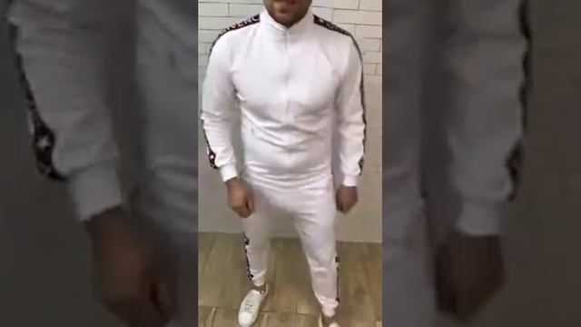 Спортивный костюм Givenchy D3123 белый