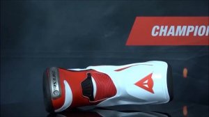 Dainese Torque 3 Out Boots Black/White/Lava Red - ChampionHelmets.com