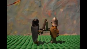 Лего анимация. Бой.