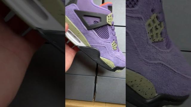 Кроссовки Nike Air Jordan 4 Retro Canyon Purple | ссылка на магазин в комментариях
