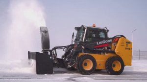 Мини-погрузчик с бортовым поворотом LiuGong CLG385B