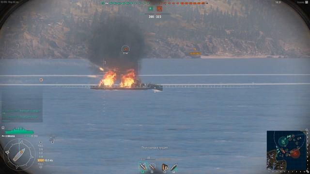 ЖАРКИЕ БОИ НА ПРЕМИУМ КОРАБЛЯХ ● WORLD OF WARSHIPS смотреть онлайн