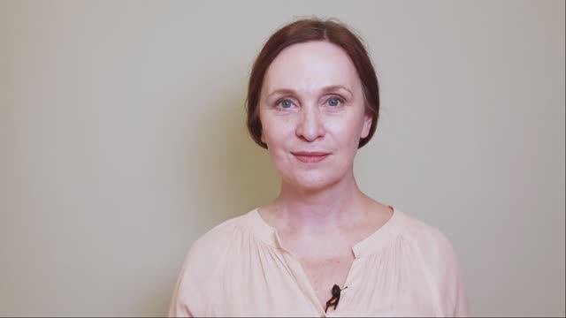 Видеовизитка актрисы Виктории Цыганковой ( с убранными волосами)