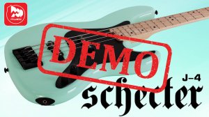 Бас-гитара SCHECTER J-4 - демонстрация звучания