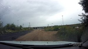 Дорога на страусиную ферму город Пермь деревня Заосиново Дороги Перми ROADCONTROL