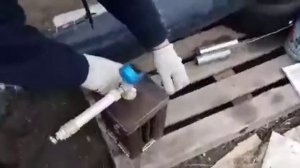 Аппарат для изготовления сухого льда. (1)