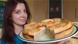 Готовим домашний пирог с мясом рецепт. Бездрожжевое тесто. Супер вкусный не сладкий пирог!