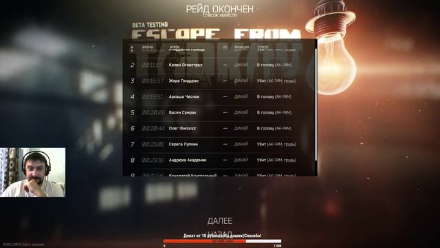 Escape from Tarkov / Лес-чудесная локация/Американские сервера