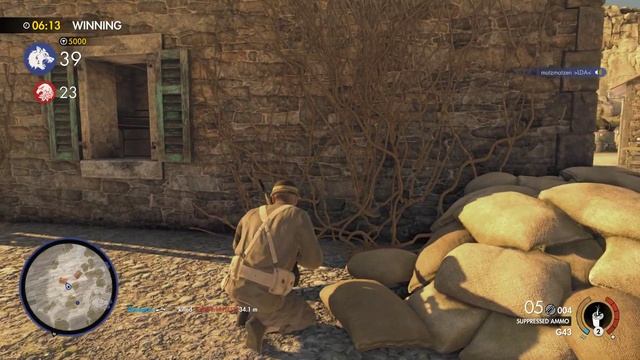 Sniper Elite 4 - Battle against DLT and DBS clan смотреть онлайн