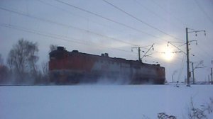 Тепловоз 2ТЭ10М-3577. Резервом. Звук 10Д100.