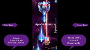 Galaxy Attack Alien Shooter I World Boss Shadow Cobra I New Trick With Latest Updates