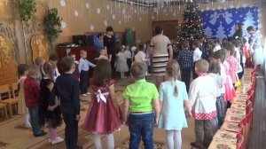 "Рождественский хоровод" в исполнении детей старшего дошкольного возраста МБДОУ "ЦРР - д/с "Сказка"