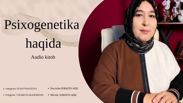 Психогенетика фанининг келиб чиқиши ҳақида суҳбат. 1-қисм смотреть онлайн