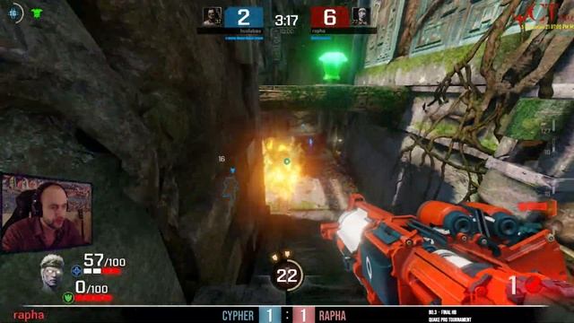 Cypher vs Rapha NullXDth QCTpro Final WB part 3 Quake Champions смотреть онлайн