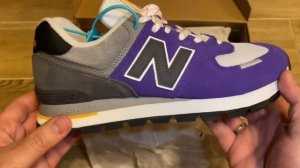 Unpacking New Balance 574 ML574DTB EU43