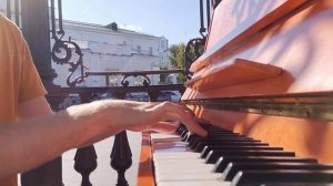 【東方 piano】 Necrofantasia / I street performed necrofantasia and almost f@ked up