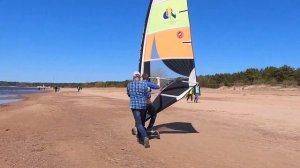 Катание на маунтинборде и с парусом для виндсерфинга на станции freshwind