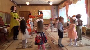 Танец "Моя тетя - весельчак" исполняют воспитанники средней группы №3 СП "ЦРР - д/с "Сказка"